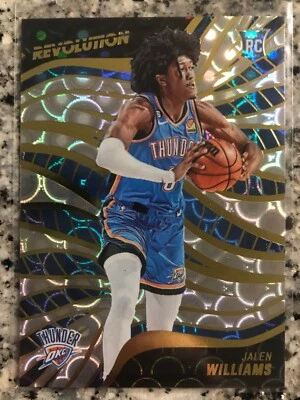 JALEN WILLIAMS GROOVE REVOLUTION ROOKIE RC'S! 2022-23 PANINI REVOLUTION 🏀 124! - Image 1 of 2