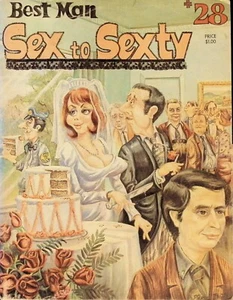 Best Man Sex To Sexty 1971 nº 28 dibujos animados humor - Imagen 1 de 2