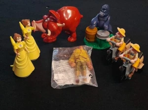 mc donalds, burger king spielzeug. walt disney tarzan 7 figuren davon eine verpa - Bild 1 von 2