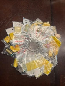 embroidery gloss lot 20ct w/bags and ring yellow tones13 - Picture 1 of 2
