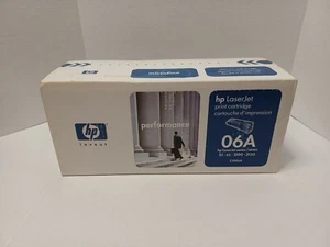 HP C3906A Black Toner Cartridge OEM Genuine NEW 06A LaserJet 5L 6L 3100 3150 - Picture 1 of 2