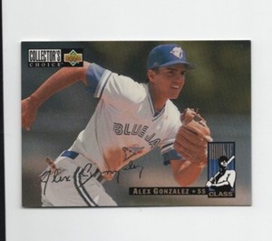 1994 Upper Deck Collector's Choice Silver Signature #8 Alex Gonzalez