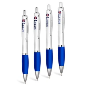 LEEDS City England - 4x Blue Ballpoint Pen #216155 - Picture 1 of 6