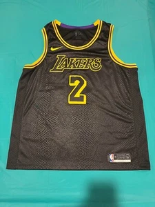 Los Angeles Lakers Nike NBA Swingman Jersey Lonzo Ball #2 Size 56 / 2XL - Picture 1 of 6