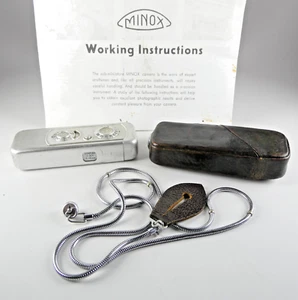 EARLY Factory Conversion MINOX A II / III Subminiature Camera SERIAL #30203 Rare - Picture 1 of 12