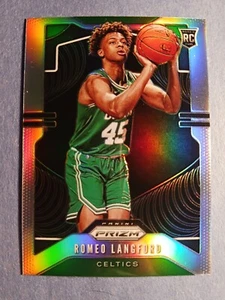 2019-20 Panini Prizm Silver #260 Romeo Langford Rookie RC Boston Celtics - Picture 1 of 2