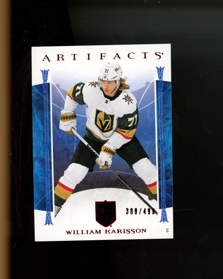 2021-22 Upper Deck Artifacts Ruby Red #15 William Karlsson #d 300/499 - Image 1 of 1