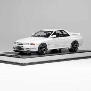 Motorhelix 1/18 Nissan Skyline GT-R (R32) Resina Modelo Coche Pantalla Blanca Limitada - Imagen 1 de 8