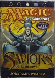 MAGIC THE GATHERING SAVIORS OF KAMIGAWA: SORATAMI'S WISDOM THEME DECK WOC1519-2 - Picture 1 of 2