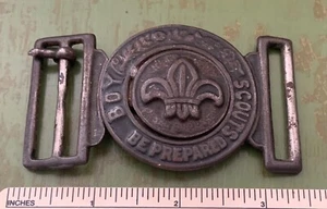 Vintage PFADFINDER SEIEN VORBEREITET 2-teilig verbindende GÜRTELSCHNALLE World Scouting - Bild 1 von 4