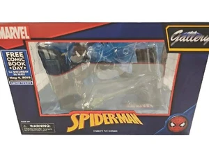 Spiderman Black Symbionte 2019 Diamond Marvel PVC Diorama Galerie VERSIEGELTE Figur - Bild 1 von 4