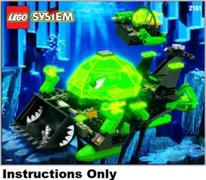 INSTRUCTIONS ONLY LEGO AQUA DOZER 2161 manual book from set Aquazone - Picture 1 of 2