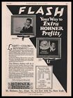 1927 Matthias Hohner Harmonicas New York Hardware Store Display Vintage Print Ad