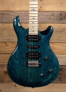 PRS SE Swamp Ash Special Electric Guitar Iri Blue w/ Gigbag - Picture 1 of 9
