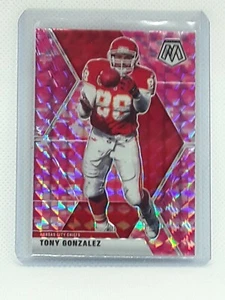 Tony Gonzalez 2020 Panini Mosaic Football - PINK REACTIVE #2 Kansas City Chiefs - Bild 1 von 2