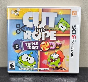 Cut the Rope: Triple Treat (Nintendo 3DS, 2014) no probado - Imagen 1 de 6