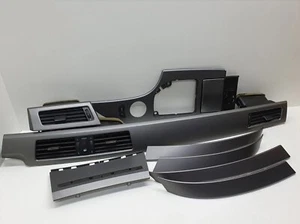 Kit de molduras interiores plateadas para BMW 5 E60 E61 PRE LCI CCC panel consola central molduras - Imagen 1 de 24