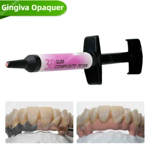 4g Gingiva Opaque Shade Composite Gel Dental Opaquer Pink Gum Mask Denture Layer - Picture 1 of 6