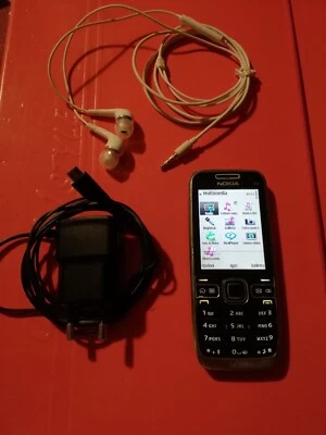 NOKIA E52 Eseries - Cellulare Vintage Funzionante - Colore Nero - Immagine 1 di 4