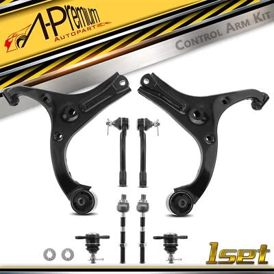 8x New Control Arm Tie Rod End Ball Joint Front Lower for Kia Rio Rio5 2006-2011 - Image 1 of 4