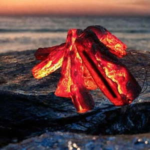 5x Simulation Flame Carbon Strip Decorative Lamp for Indoor Outdoor Home - Picture 1 of 6