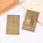2024 Talisman Gold Card Tai Sui General Li Cheng Year Of The Dragon Amulet Ca WN