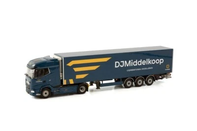 DAF XG 4X2 Reefer Trailer  D.J. Middelkoop WSI Models wsi 01-4082 - Image 1 of 4