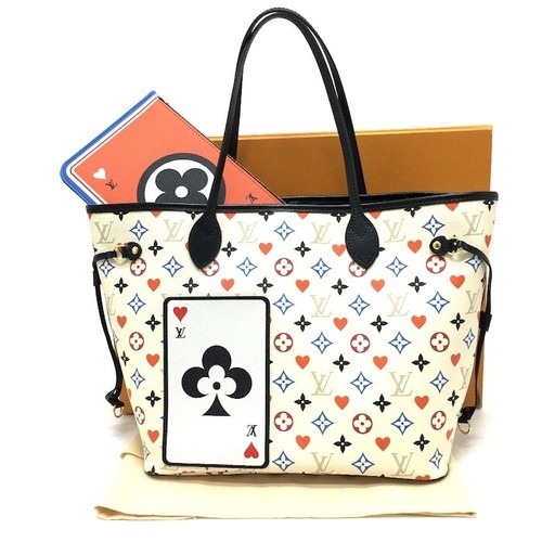 LOUIS VUITTON（LV） Borsa tote bag Louis Vuitton Neverfull MM gioco su monogramma Trump M57462 originale nuova