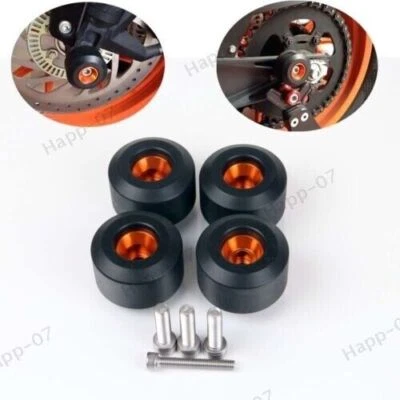 4 шт передних и задних ползунков для защиты рамы вилочных колес от аварий для KTM DUKE 200/390 - Изображение 1 из 4