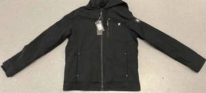 Men's Hurley Milestone Sherpa Parka Jacket Small NWT C3 - Picture 1 of 8
