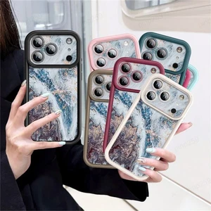 Custodia morbida antiurto marmo antiscivolo per iPhone 17 Pro Max 16 15 14 13 12 - Foto 1 di 21