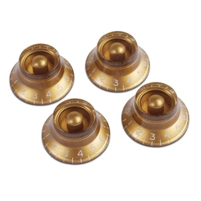Gibson PRHK-020 Top Hat Knobs Gold 4 Pack - Gitarren Ersatzteil