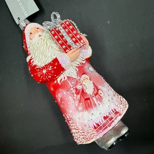 2017 PATRICIA BREEN PRÄSENTIERT ROTE WEIHNACHTSNACHT 5,5" ORNAMENT NEIMAN MARCUS - Bild 1 von 16