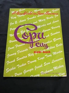 Copa City Magazine Miami Beach 1951 Jimmy Durante Lucille Ball - Imagen 1 de 11