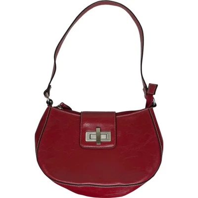 De Colección Apt 9 Rojo Vegano Cuero Bolso de Hombro Y2K Mini Cartera Pequeño Bolso de Mano Baguette Foto 1 de 4