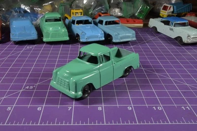 Chevy Cameo Pickup Tootsietoy 1956 4 pulgadas verde fundido a presión coleccionable 95 % Foto 1 de 4