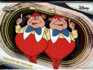 2025 Topps Chrome Disney Tweedledum and Tweedledee - Picture 1 of 2