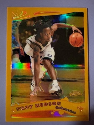 2005-06 Troy Hudson Topps Chrome Gold Refractor - 42/99 - Image 1 of 2