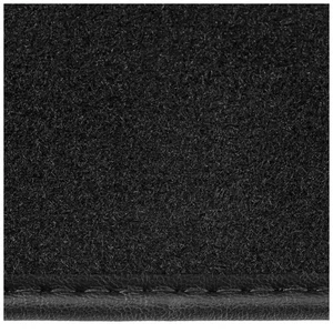 Classic Mini Front Carpet Footwell mats Heavy duty Black carpet matting 1973-on - Picture 1 of 3