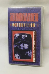 Soundgarden RARE Motorvision VHS Import SEALED Chris Cornell 044008954637 - Picture 1 of 6