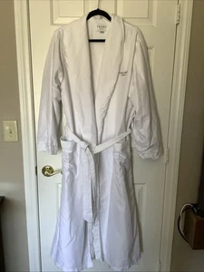 Trump Hotels One Size Fits Most Cotton Spa Robe VGUC White Donald Trump Luxury - Picture 1 of 5
