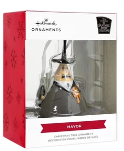 Neu! Hallmark Disney Nightmare Before Christmas Ornament - Mayor - 2-seitig - Bild 1 von 6