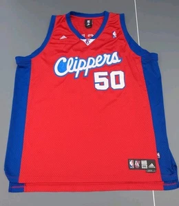 Rare Vintage Adidas NBA Los Angeles Clippers Corey Maggette #50 Jersey Men's XXL - Picture 1 of 6