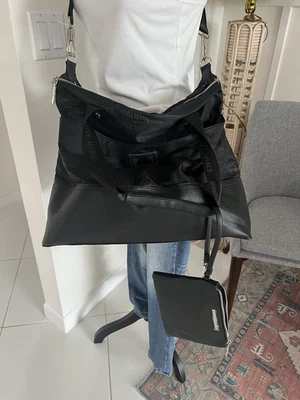 Steve Madden BGYMM Bolso Floral Imitación Cuero Gimnasio/Durante la Noche/Fin de Semana Bolsa Negra Foto 1 de 4