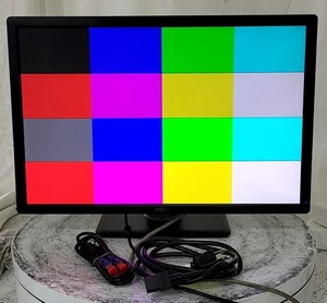 Dell U2412Mb 0YMYH1 24" LCD Monitor VGA DVI Display Port GRADE B SEE NOTES - Picture 1 of 7