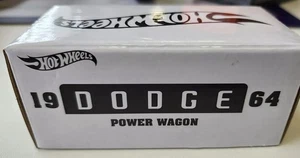 2025 Hot Wheels Red Line Club Dodge 1964 Dodge Power Wagon - Picture 1 of 4