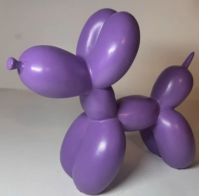 Фиолетовый воздушный шар собаки статуэтки животных искусства дома скульптура декор собаки статуэтка - Изображение 1 из 2