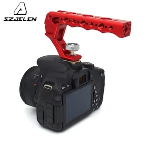 Top Handle Camera Grip wIth Cold Shoe Base for DSLR Camera Cage with 3/8" 1/4" - Picture 1 of 20