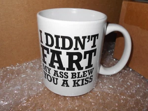 My Bleep sent you a Kiss FURZ KAFFEE KÜHNE TASSE weiß Büro Chef - Bild 1 von 3