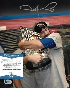 JASON HAMMEL signed CHICAGO CUBS 2016 WORLD SERIES 8X10 photo w/ COA BECKETT - Picture 1 of 1